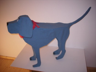 Blauer Hund