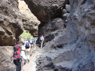 In der Masca-Schlucht